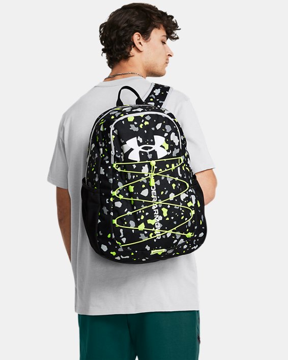 UA Hustle Sport Backpack, Green, pdpMainDesktop image number 5